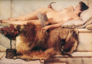Nel Tepidarium — Lourens Alma Tadema