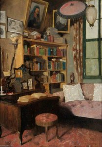 The Corner Of Sir Richard Burton's Study — Albert Letchford