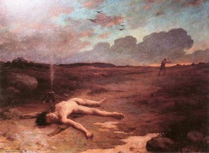 The First Murder (also Known As The Death Of Abel) — Claude-émile Schuffenecker