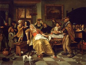 Twelfth Night — Jan Havickszoon Steen