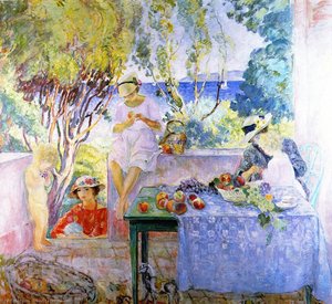 Meal On The Terrace — Henri Lebasque