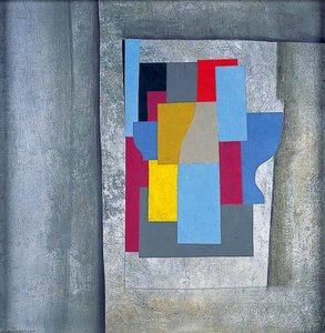 Ben Nicholson - 1946 (cerulean Abstraktion)