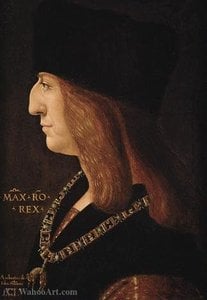 Emperor Maximilian I — Giovanni Ambrogio De Predis