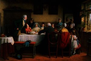 The wedding breakfast