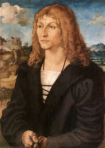Beardless Young Man — 卢卡斯·克兰纳赫画师, Northern Renaissance