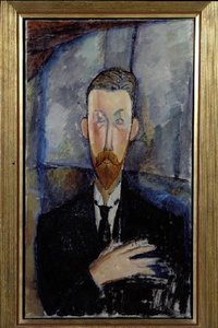 Amedeo Modigliani - Paul Alexandre davanti a una vetrina. Ritratto di Paul Alexandre (altro titolo)