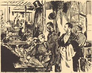 Édouard Manet - At the Café (Au café)
