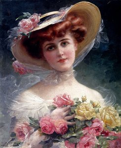 La Belle Aux Fleurs — Emile Vernon