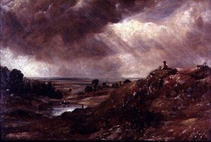 John Constable - Hampstead Heath, Branch Hill Pond