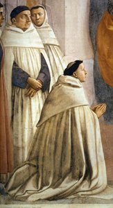 Raising Of The Son Of Theophilus And St Peter Enthroned (detail) (9) — Masaccio