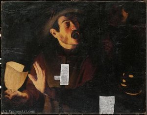 Schreiender Mann — Trophîme Bigot