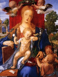 Madonna With The Siskin — Albrecht Dürer, Northern Renaissance
