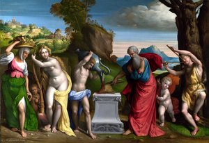 A pagan sacrifice