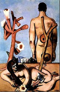 Max Beckmann - Man and woman
