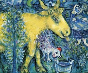 The Farmyard — Mark Šagal, Surrealism