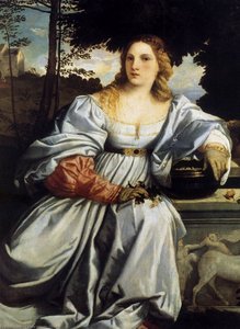 Liebe Und Sünde (detail) — Tizian