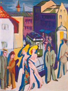 Ernst Ludwig Kirchner - Image urbaine