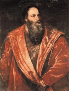 Portrait Of Pietro Aretino — Titian