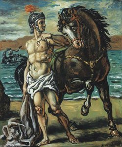 Perseus With His Horse — Giorgio De Chirico