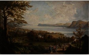 View Of The Hudson River Valley — Robert Havell