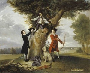 Three Sons Of John, 3rd Earl Of Bute — Johan Zoffany