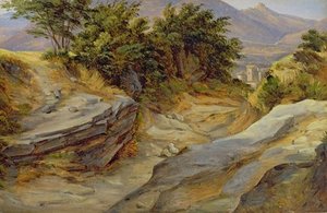 Italian Mountain Landscape, C.1824 — Joachim Faber