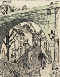 Lyonel Feininger - The Green Bridge 1