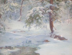 A Winter Idyll — Walter Launt Palmer