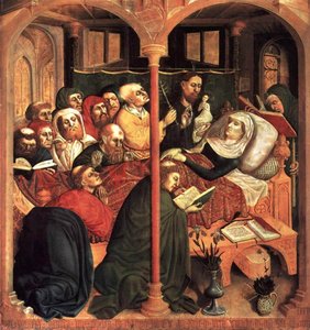 Hans Multscher - The Death of the Virgin