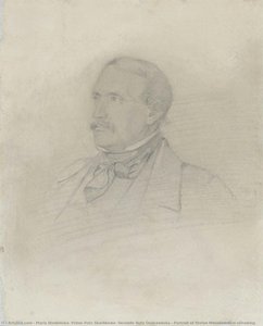 Portrait Of Stefan Wesołowski\n\ndrawing — Maria Wodzińska