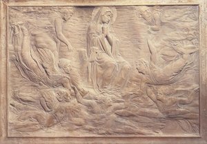 Assumption Of The Virgin (detail Of The Brancacci Tomb) — Donatello, Early Renaissance
