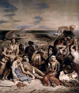 Massacro Di Scio — Eugène Delacroix