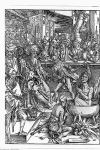 The Martyrdom Of St John, — Albrecht Dürer