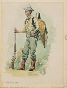 Frederic Remington - Eph on the Trail