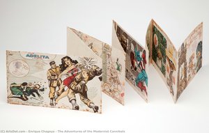 enrique chagoya - The Adventures of the Modernist Cannibals