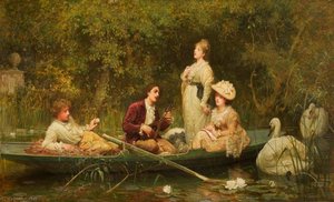 Fair Quiet And Sweet Rest — Samuel Luke Fildes