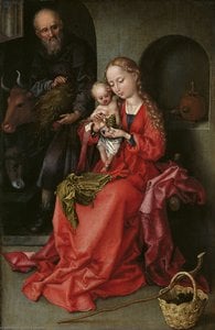 Martin Schongauer - The Holy Family
