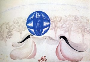 Design Sketches: 'mimicry Synoptic' Or 'spring' — Giacomo Balla