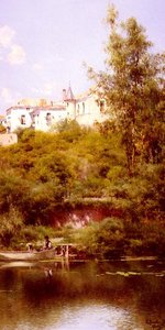 Boating At The Edge Of The Town — Emilio Sanchez-perrier