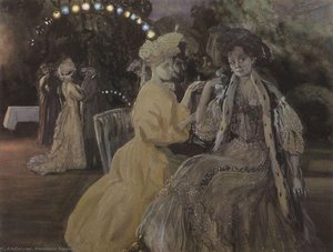 Courtesans — Константин Сомов, Symbolism