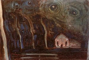 Piet Mondrian - Landscape by night