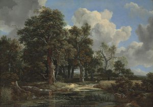 Jacob Van Ruisdael - Margine Di Un Bosco Con Un Campo Di Grano