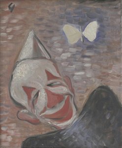 Clown With a Butterfly (Buffoon)