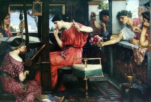 Penelope and the Suitors