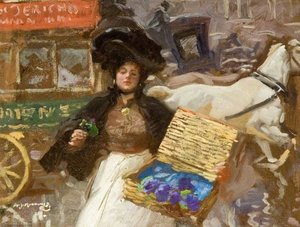 La fioraia, violette