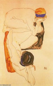 Senza Titolo (1542) — Egon Schiele, Expressionist Anxiety
