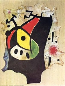 Woman In The Night — Жоан Міро, Surrealist Expression Surrealism