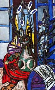 Large Still Life, Blue Interior — マックス・ベックマン