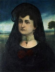 Retrato De La Sra. De Colinet — Córdoba Julio Romero De Torres