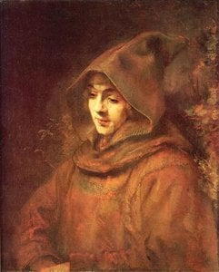 Ritratto Di Tito In Abito Monastico — Rembrandt Van Rijn